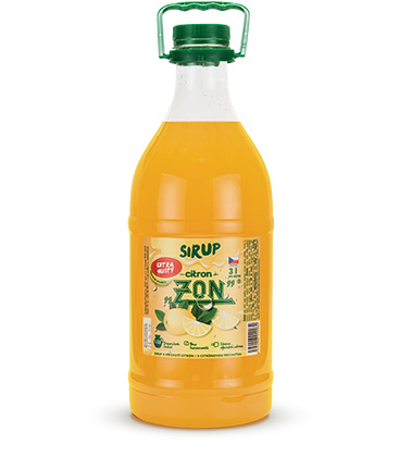 Sirup ZON citron extra hustý 3l