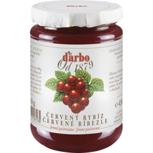 Džem červený rybíz 450g