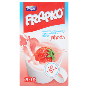 Nápoj instantní do mléka jahoda 200g