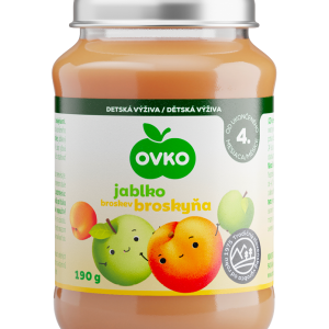 Jablečné s broskví 190g