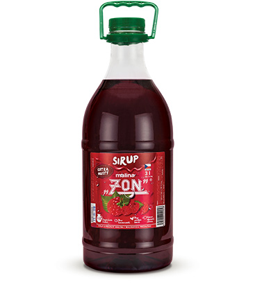 Sirup ZON malina extra hustý 3l