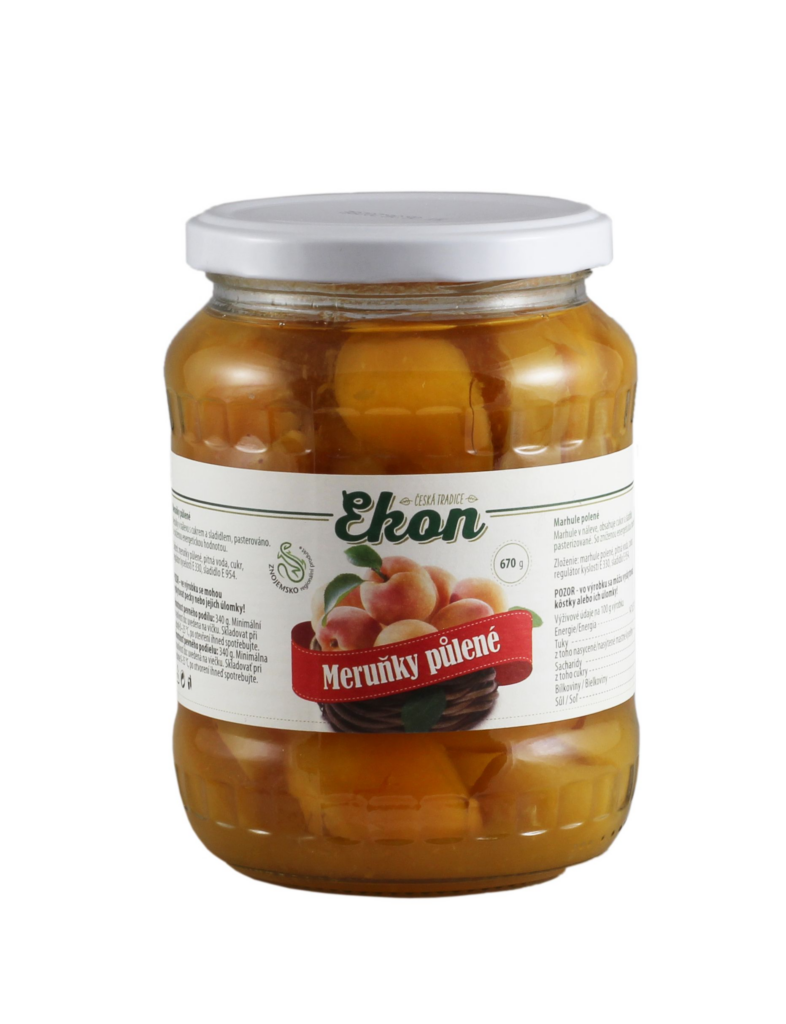 Kompot meruňky půlené 720ml