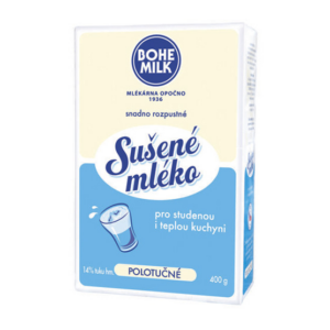 Mléko sušené polotučné 14% 400g