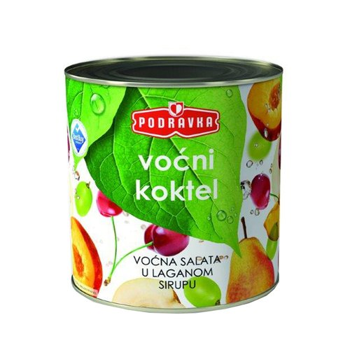 Kompot kompotované ovoce 2,6kg
