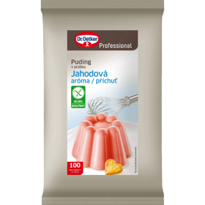 Puding jahodový bez lepku 1kg