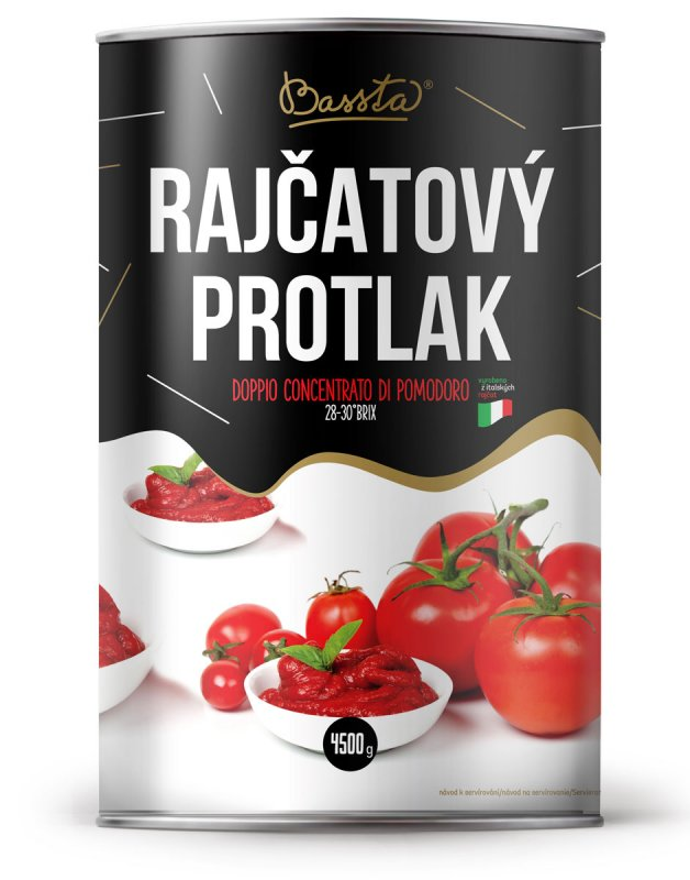 Rajčatový protlak Doppio Concen. di Pomodoro 4500g