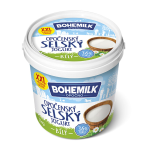 Jogurt bílý selský 1kg