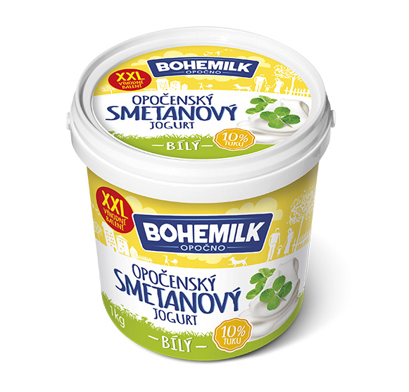 Jogurt bílý smetanový 1kg