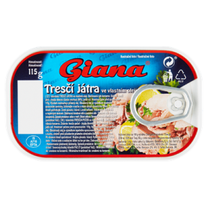 Treščí játra v oleji 115g
