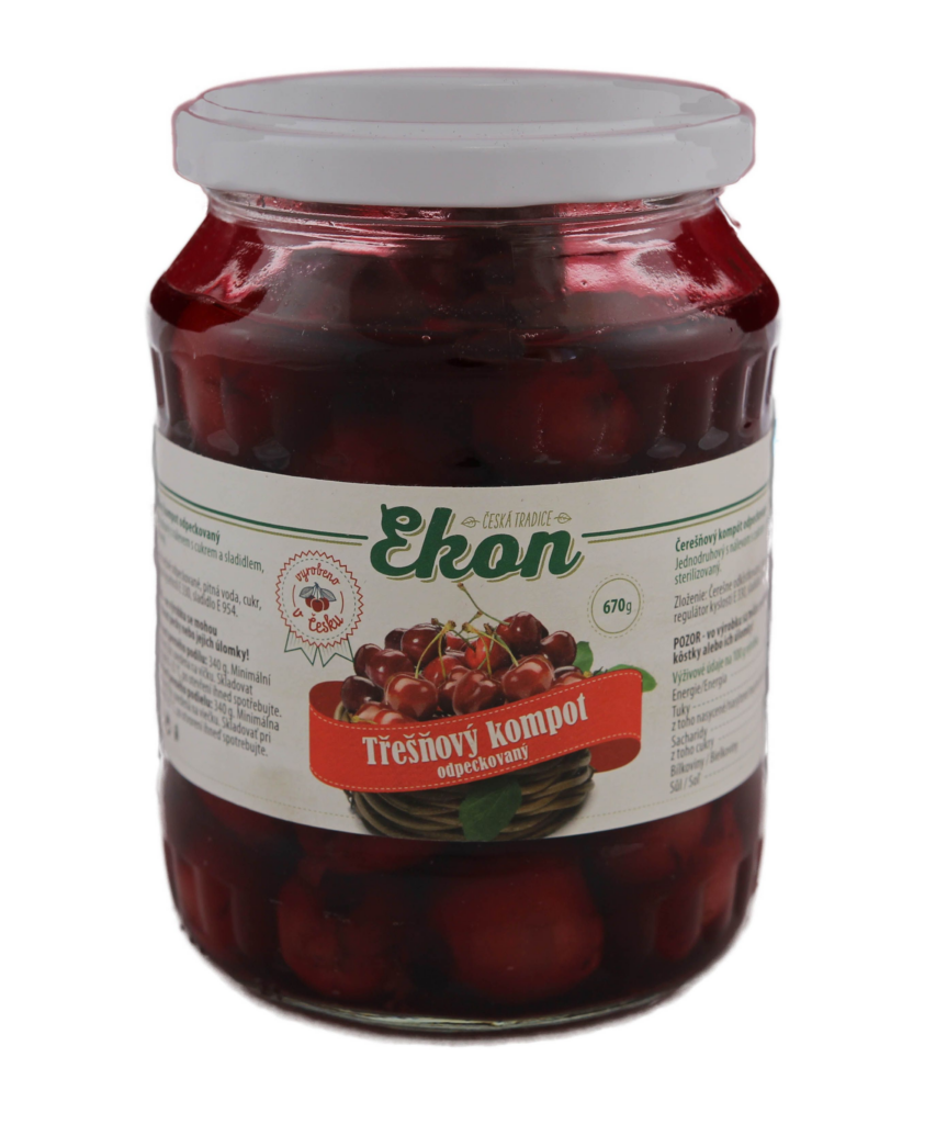 Kompot třešně odpeckované 720ml