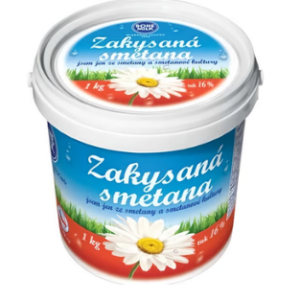 Zakysaná smetana 16% 1kg